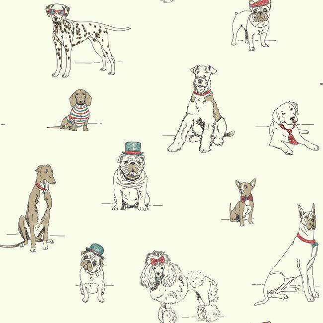 Dog's Life Wallpaper - Crane & Home