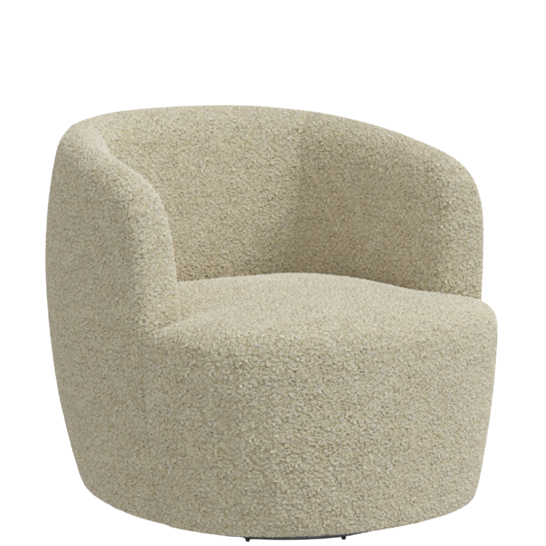 Elouise Swivel Chair - Crane & Home